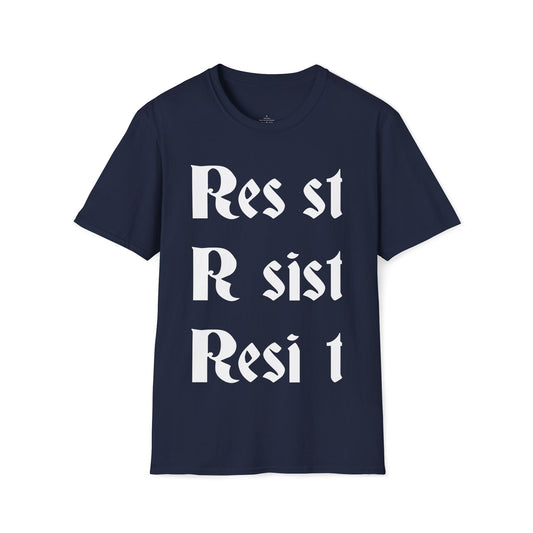 'Resist' colour options: black, grey, pink, navy blue